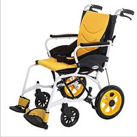 HWZLOIK Wheelchair-Wheelchair Sea Wheel Chair with Adjustable and Removable Swing-Away Footrests Folding Chair for Compact Storage 8090cm