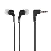 Andoer in-Ear Headphones Wired Earphones Earbuds 3.5mm Plug for Smartphone PC Laptop Tablet Black