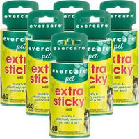 Evercare Pet Hair Lint Roller Refills 6PACK (30.1 ft x 4" ea)