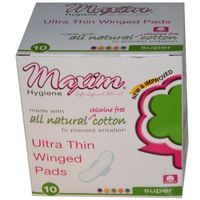 Ultra Thin Winged Pads - Super 10 Ct