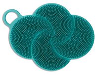 The First Years The First Years Silicone Bath Scrubby, Teal