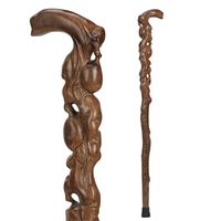 CHAONAO Solid Wooden Cane, Wood Cane, Walker Slippery Old Man Walking Stick, 90cm