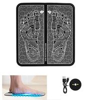 Wellness Therapy Acupressure Mat, Electric Foot Massage Mat, Feet Relax Machine Beauty Foot Vibrator Training Muscle Physiotherapy Foldable
