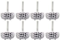 Set of 8 Toilet Bowl Cleaner Air Fresheners! 2 Assorted Scents - Fights Stains and Rings - Safe for Septic! Cleans Bowl and Freshens the Air With Every Flush! (8, Lavender Scent)