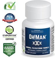 Oh!Man® Most Powerful Male Enhancement, Size Enlargement & Booster ☆ Clinically Proven Natural Formula ☆ From #1 Rated Brand Manupgrade® Best Long Lasting Results Guaranteed ☆ 60 Capsules - 1 Month Supply ☆ Quick Acting! ☆ 100% Full Money Back