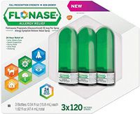 Flonase Allergy Relief Nasal Spray, 120 Count Pack of 3, Flonase-5e by Flonase