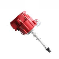 MOSTPLUS Racing HEI Distributor Red Cap Super Coil for Chevy SBC 305/350/400 Small Block 1035001 HEI,