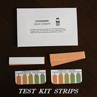 Steramine Quaternary Sanitizer Test kit - 32 Test Strips
