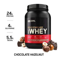 Optimum Nutrition Gold Standard 100% Whey Protein Powder, Chocolate Hazelnut, 2 Pound (Packaging May Vary)