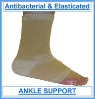 Elasticated ANKLE Support, Antibacterial, Size = XX.Large