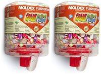 Moldex M6644 Extra-Soft Sparkplug Earplugs (250 per Dispenser) (Тwо Расk)