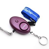 MYPRINCESS Portable Self Defense Personal Alarm with Lanyards (Purple)