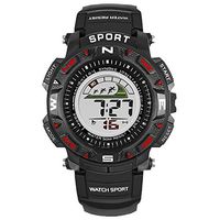 Fxbar, Mens Watches Brand Hot Sale Outdoor Digital Sports Watch Multifunction Smartwatch(Black)