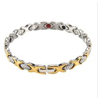 SUPVOX Titanium Magnetic Therapy Health Bracelet Hand Chain Health Jewelry for Men Male