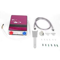 Aufee Electric Hot Water Heater, 220V 6500W Energy-Saving Durable Led Display Tankless Instant Electric Hot Water Heater for Home Bathroom Shower