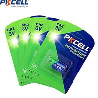 PKCELL CR2 CR15H270 3v 850mAh Lithium Battery for LED Flashlight … (4pc)