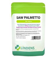 Lindens Saw Palmetto Extract 500mg 2-Pack 200 Tablets - Serenoa Repens