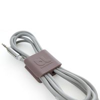 Bluelounge CableClips - Large Cable Management System- Pack of 2- Gray and White