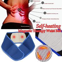 Xixou Self-Heating Magnetic Therapy Support Brace Adjustable Pain Relief Back Waist Support Lumbar Brace Belt