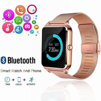Bluetooth Smart Watch GSM SIM Phone Mate Z60 Stainless Steel For IOS Android