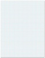 Universal 20631 Economy Ruled Writing Pads, Quadrille, 8 1/2-Inch X 11 3/4-Inch, White,50 Sheets,1 dozen