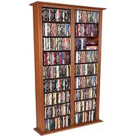 Venture Horizon Media Storage Tower- Tall Double Cherry