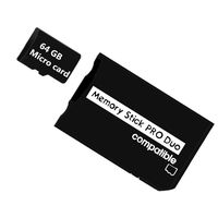 AKEDS 64GB High Speed Memory Stick Pro Duo Class 10 For Game SONY PSP Accessories camera with a Free Adapter (64 GB)