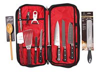 Mercer Culinary Renaissance Forged Cutlery Food Lab Kit, Black