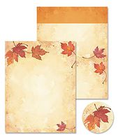 Great Papers! Fall Leaves Self Mailer, 50 sheets/50 seals, 11.5" x 8.5" (2017003)