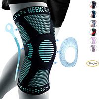 NEENCA Knee Brace,Knee Compression Sleeve for Men & Women with Patella Gel Pads & Side Stabilizers,Medical Grade Knee Support Pads for Running,Meniscus Tear,Arthritis,Joint Pain Relief,Injury Recovery