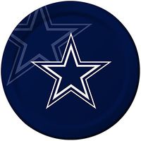 Creative Converting (429509) 8 Count Dallas Cowboys Paper Dinner Plates