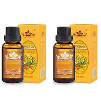 Ownest 2 Pack Ginger Massage Oil,100% PURE Natural Lymphatic Drainage Ginger Oil,SPA Massage Oils,Repelling Cold and Relaxing Active Oil-30ml