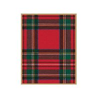 Caspari Royal Plaid Gift Enclosure Cards, 20 with Envelopes