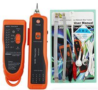 SUNKEE High Quality RJ11 RJ45 Cat5 Cat6 Network LAN Ethernet Phone Telephone Cable Toner Wire Tracker Tracking System & Tester