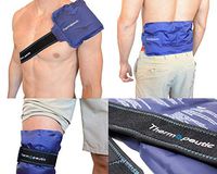 Thermopeutic Reusable Ice Pack for Injuries and Pain Relief (15” X 7”) - Extra Cold Long Lasting Gel Formula - for Shoulder, Back, Knee, Arm, Foot and More