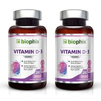 D3 10000 IU 380 Softgels Vitamin 2 Pack - High-Potency | Non-GMO | Soy-Free | in Extra Virgin Olive Oil | Strong Bones | Immune Health | Support for K-2