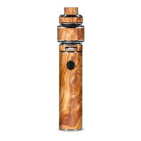 IT'S A SKIN Decal Vinyl Wrap for Smok Resa Stick Kit Vape Sticker Sleeve Cover/Marble Wood Design Cherry Mahogany