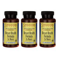 Swanson Breast Health Formula for Women 60 Capsules (3 Pack)
