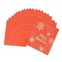 Christmas Paper Napkins - Disposable Merry Christmas Napkins for Christmas Holidays Dinner - Christmas Party Supplies - 20pcs
