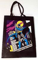 DC Comics Vintage Batman Gotham Rooftop 6 X 8 Inch Gift Bag by Applause Dated 1989
