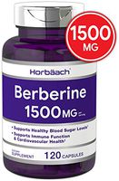 Berberine 1500mg | 120 Capsules | Non-GMO, Gluten Free | Berberine HCl Supplement | by Horbaach