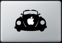 Vw Bug Beetle - Sticker Decal MacBook, Air, Pro All Models.