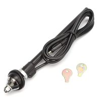 BEESCLOVER Manual Compact Chrome Aerial Antenna for Mazda MX-5 Eunos Miata