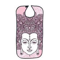 Reusable Adult Bib, Waterproof Washable Clothing Protector for The Eldly, Protective Bibs Apron Clothing for Senior Disability Women Men Eating Mealtime Using (Mandala #2)