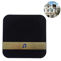 Wireless Doorbell Chime,Wireless Door Open Chime Door Entry Alarm Magnetic Door Chime Sensor Specially Used Video Doorbell with 52 Ringtone & Volume Adjustable for Indoor Alarm