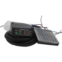 Taiss/Indoor Wall Mounted Photoelectric Beam Sensor 12-240VDC 24-240VAC Retroreflective photoelectric Sensor Switch Proximity Switch Induction Distance 5M BEN5M