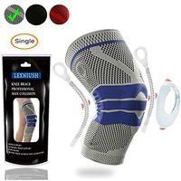 Lexniush Medical Grade Knee Brace Compression Sleeve - Best Knee Braces for Women & Men, Knee Sleeves Knee Support for Arthritis, Meniscus Tear, Joint Pain Relief & Sports Injury Recovery. Single