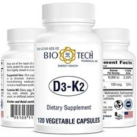 Bio-Tech D3-K2 120 Vegcaps