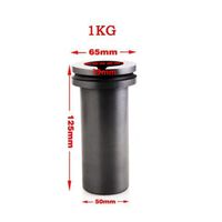 Graphite Crucible Casting Mould Melt Metal Melting Gold Silver Scrap 1KG