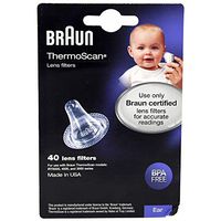 BRAUN ThermoScan 40 Disposable Lens Filters LF40 Per Package